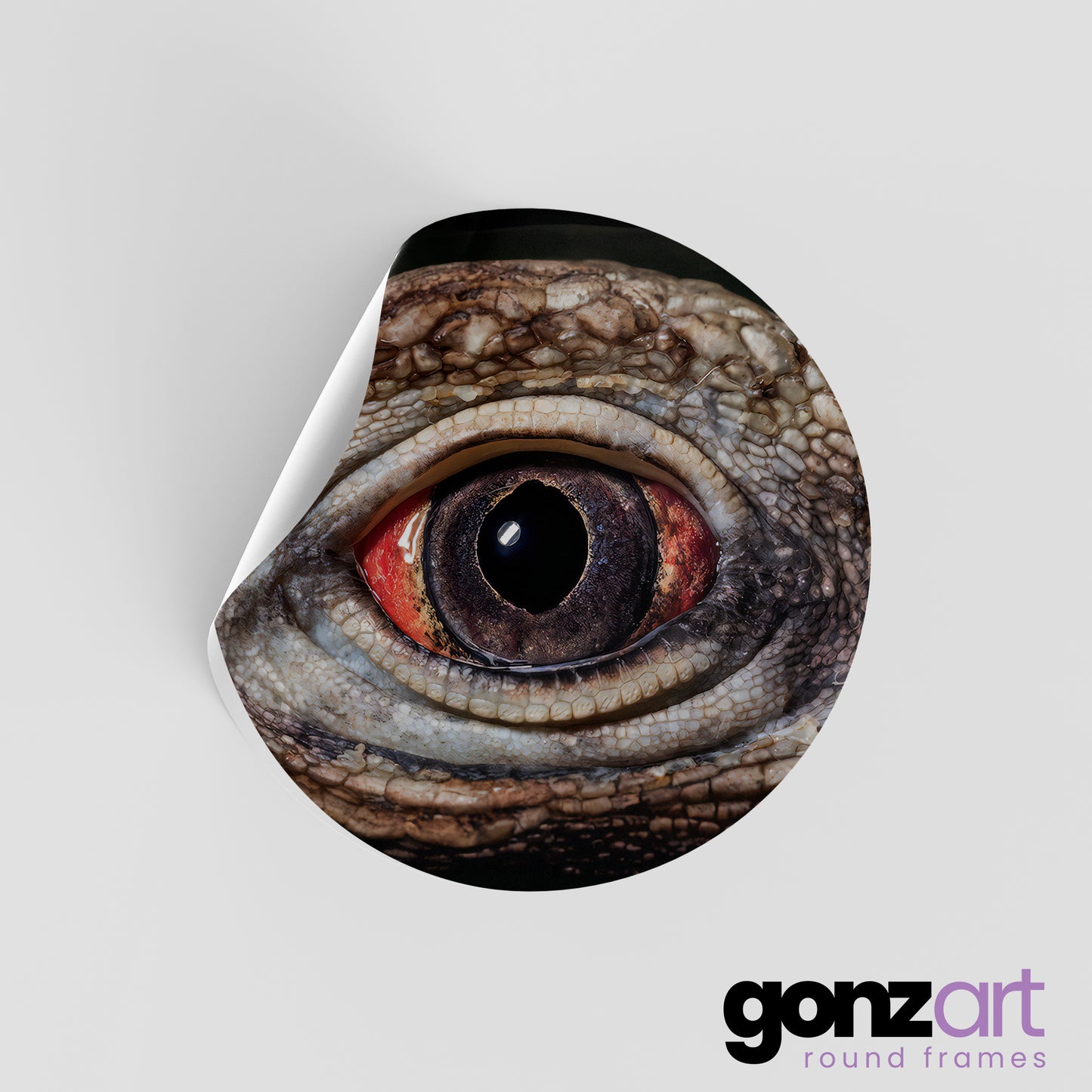 Cuban Iguana Only Print (Giclée)