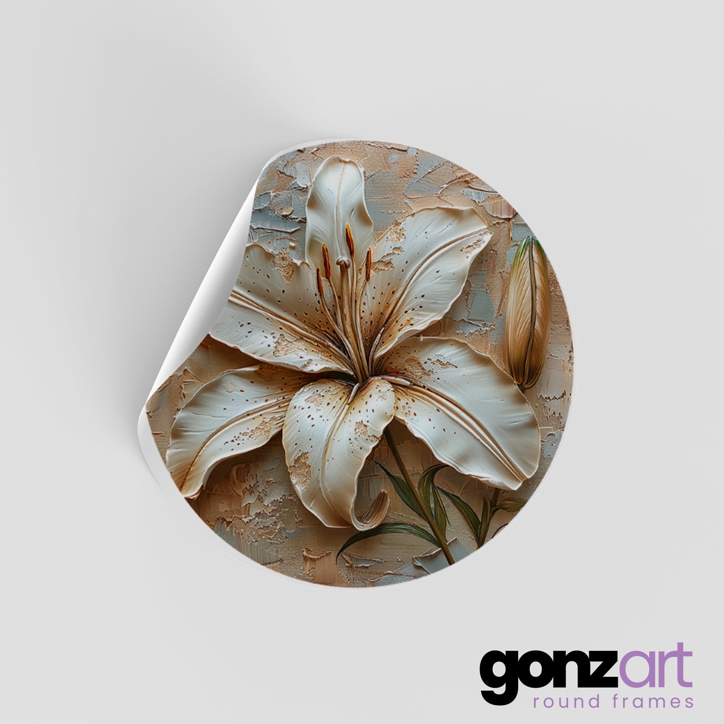 Lily Flower Only Print (Giclée)