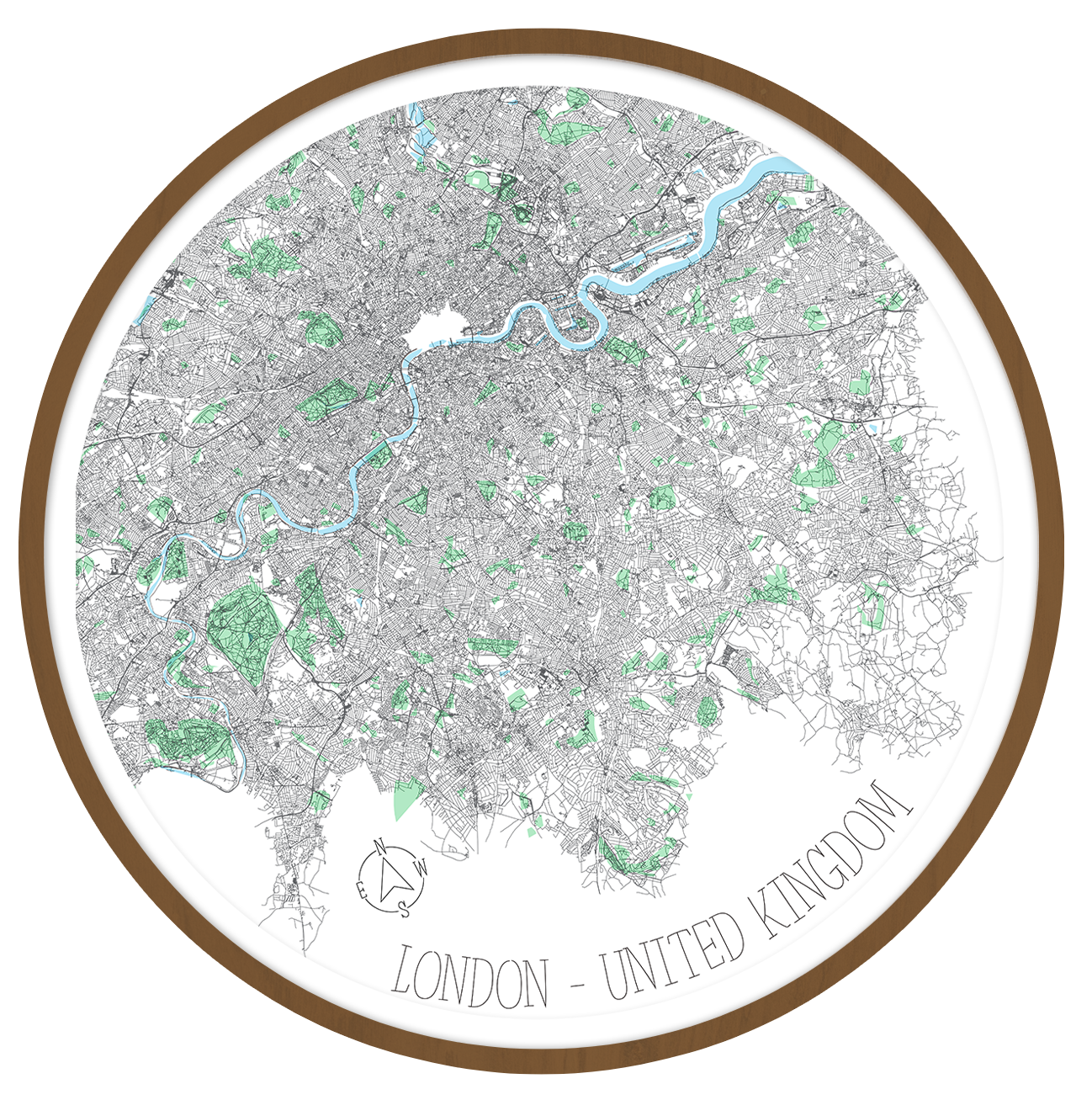 London round wall art
