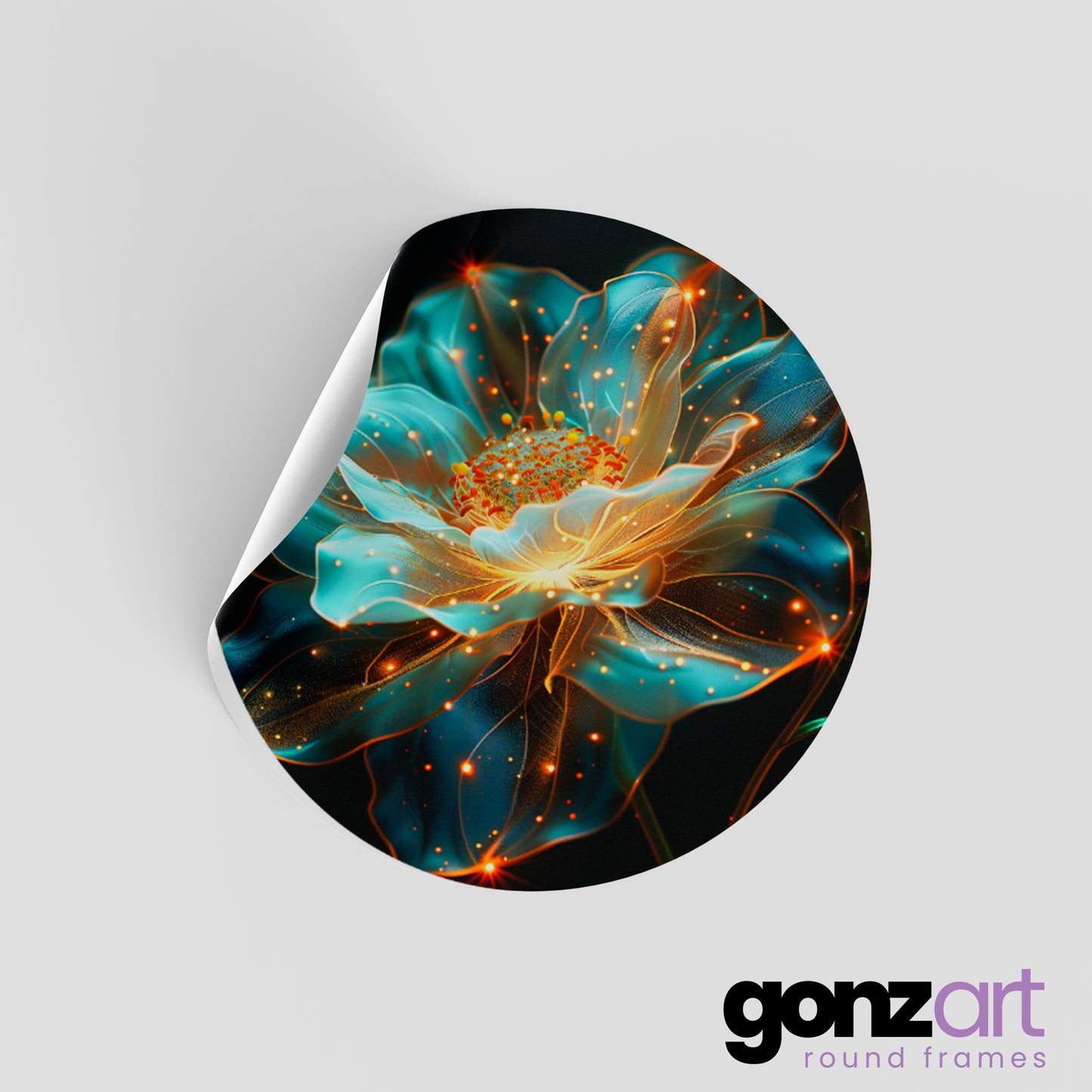Luminous Flora Only Print (Giclée)