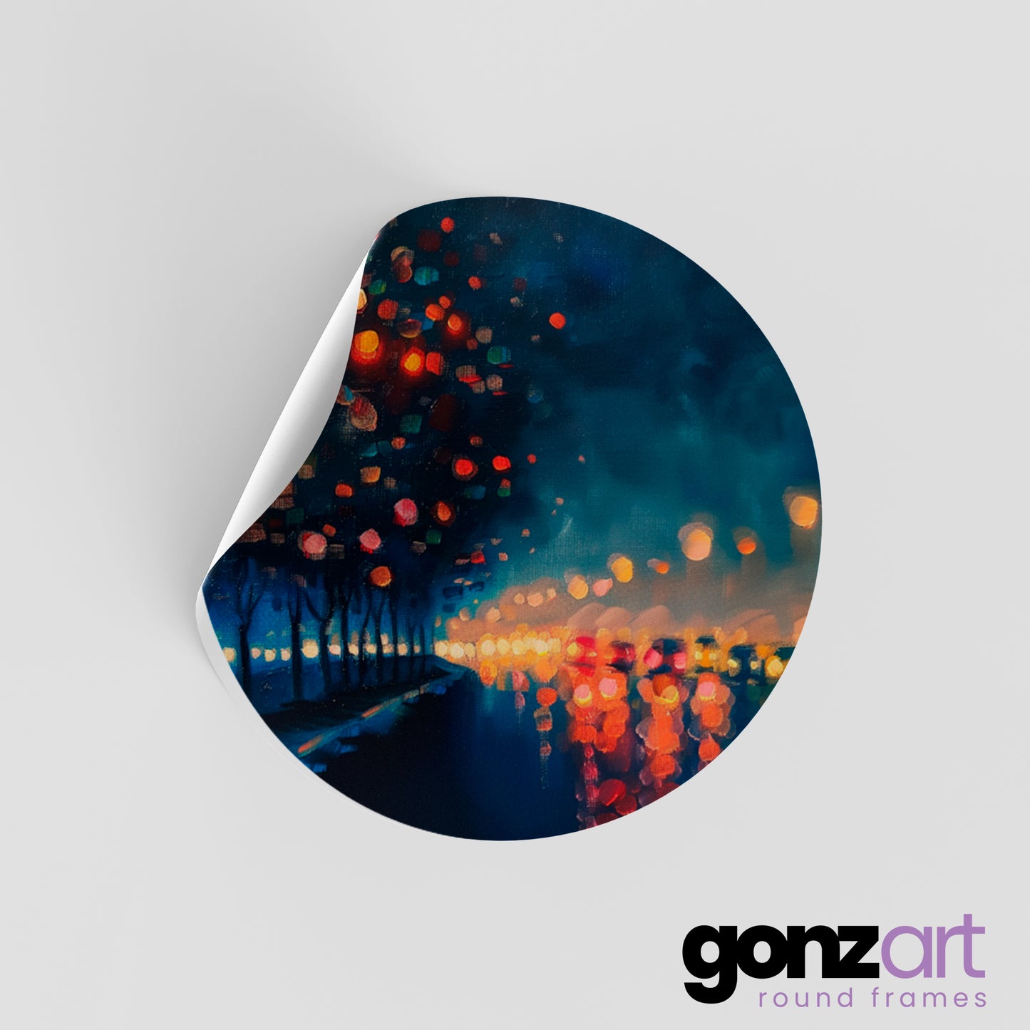 Luminous Pathway Only Print (Giclée)