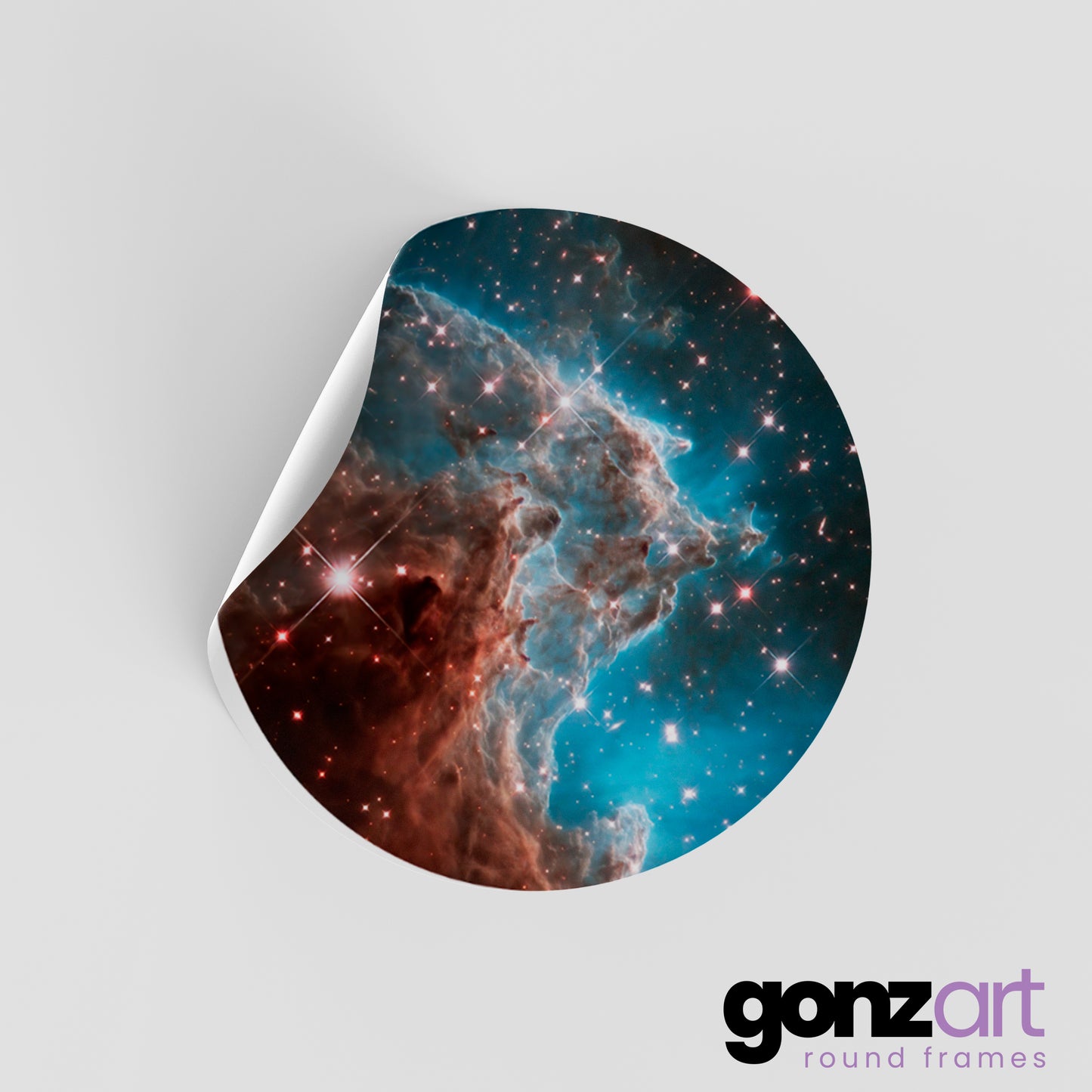 Monkey Head Nebula Only Print (Giclée)