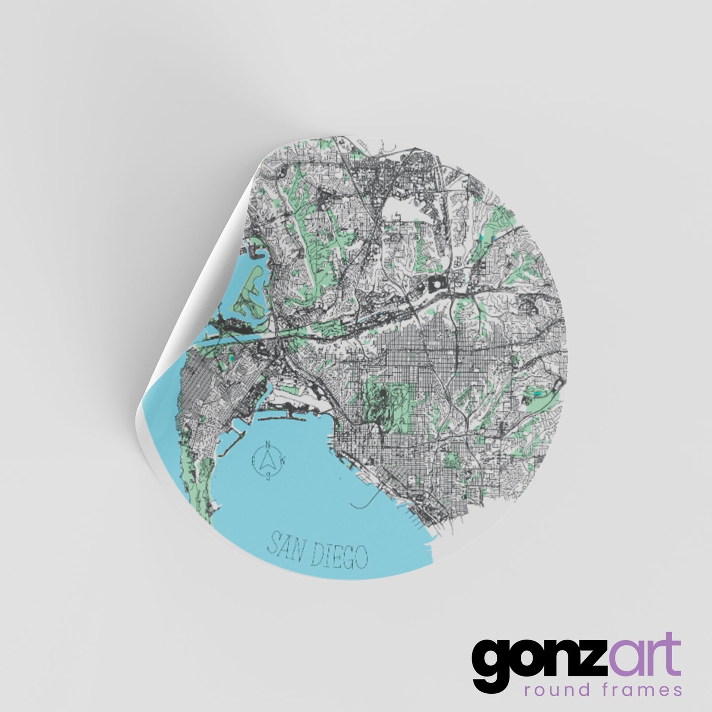 San Diego Only Print (Giclée)