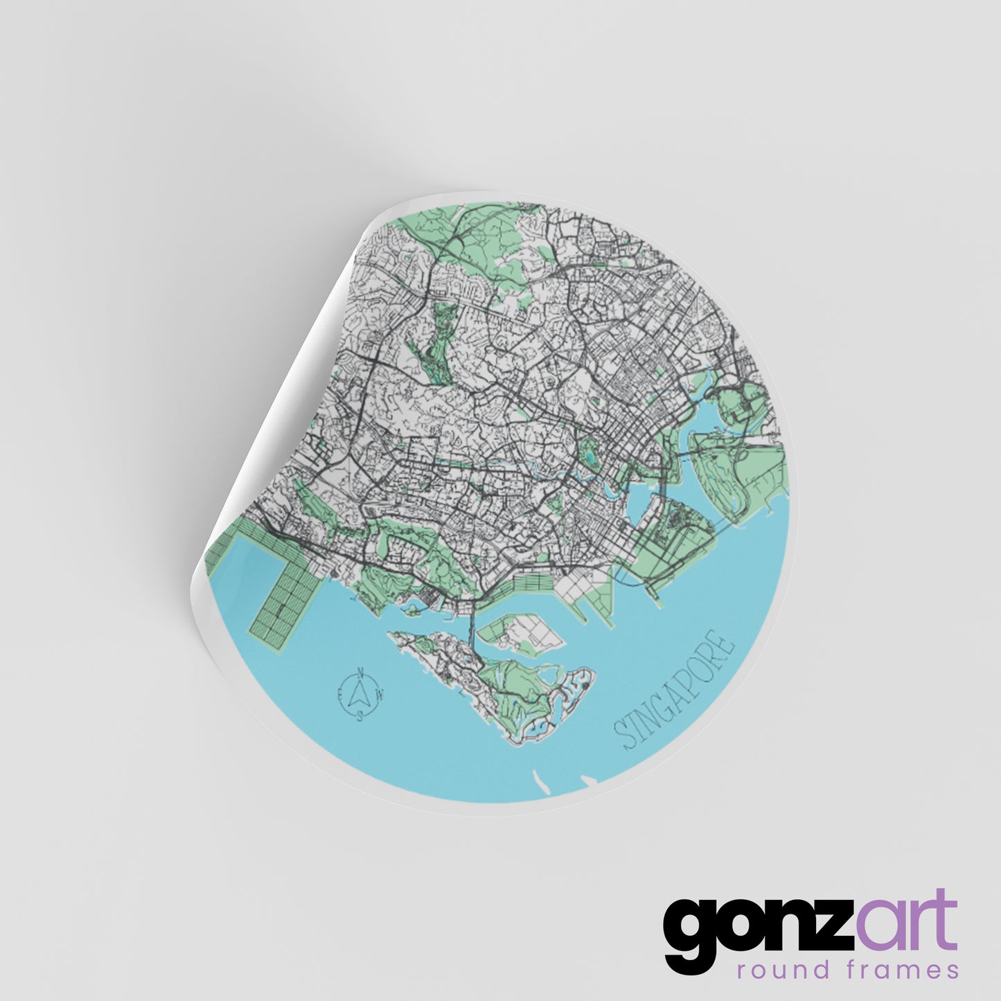 Singapore Only Print (Giclée)