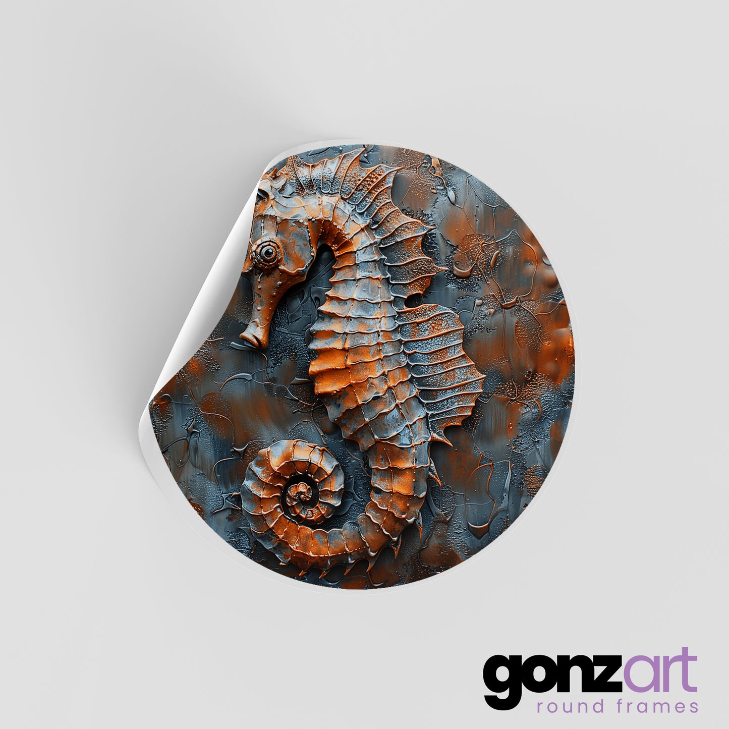 Seahorse Only Print (Giclée)