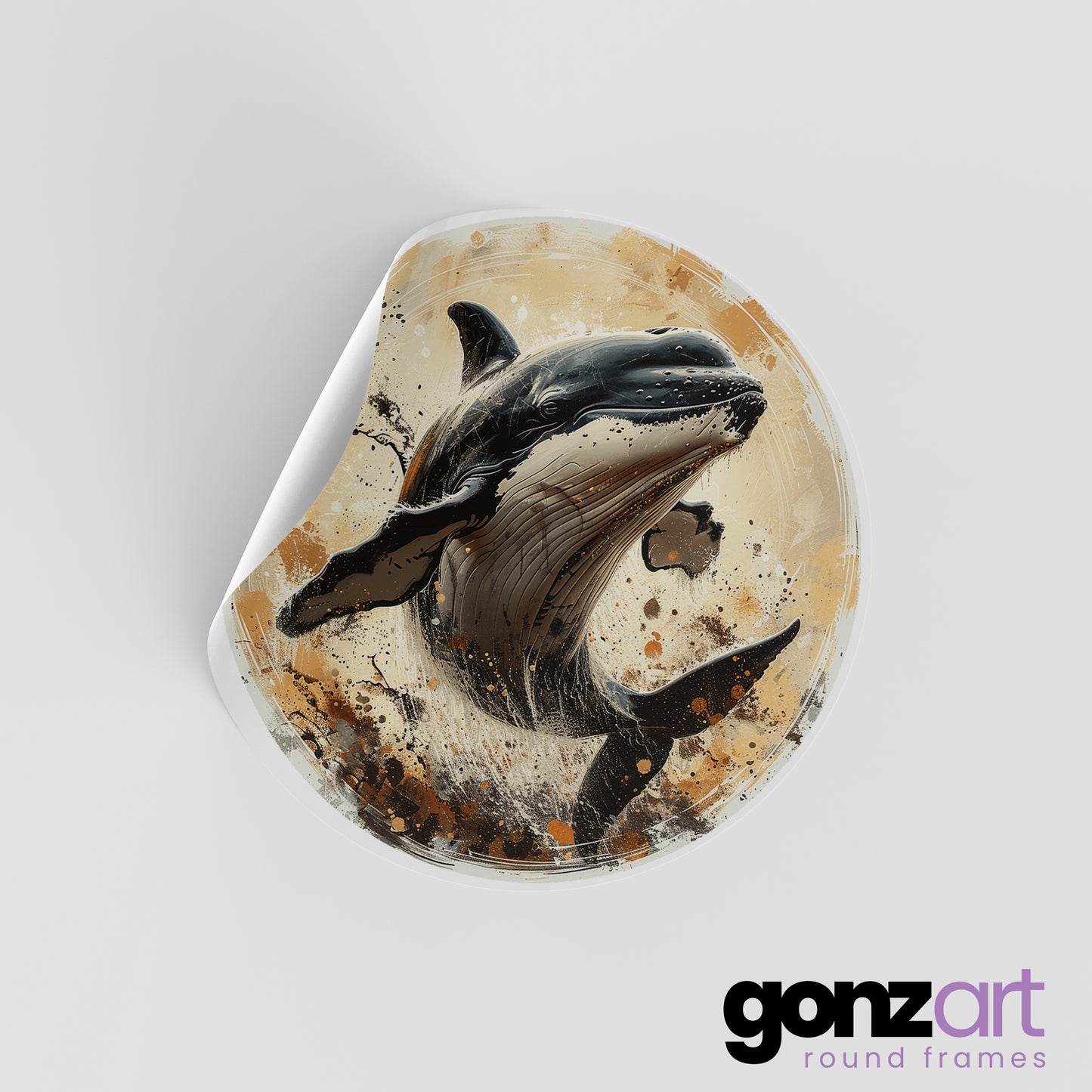 Whale Only Print (Giclée)