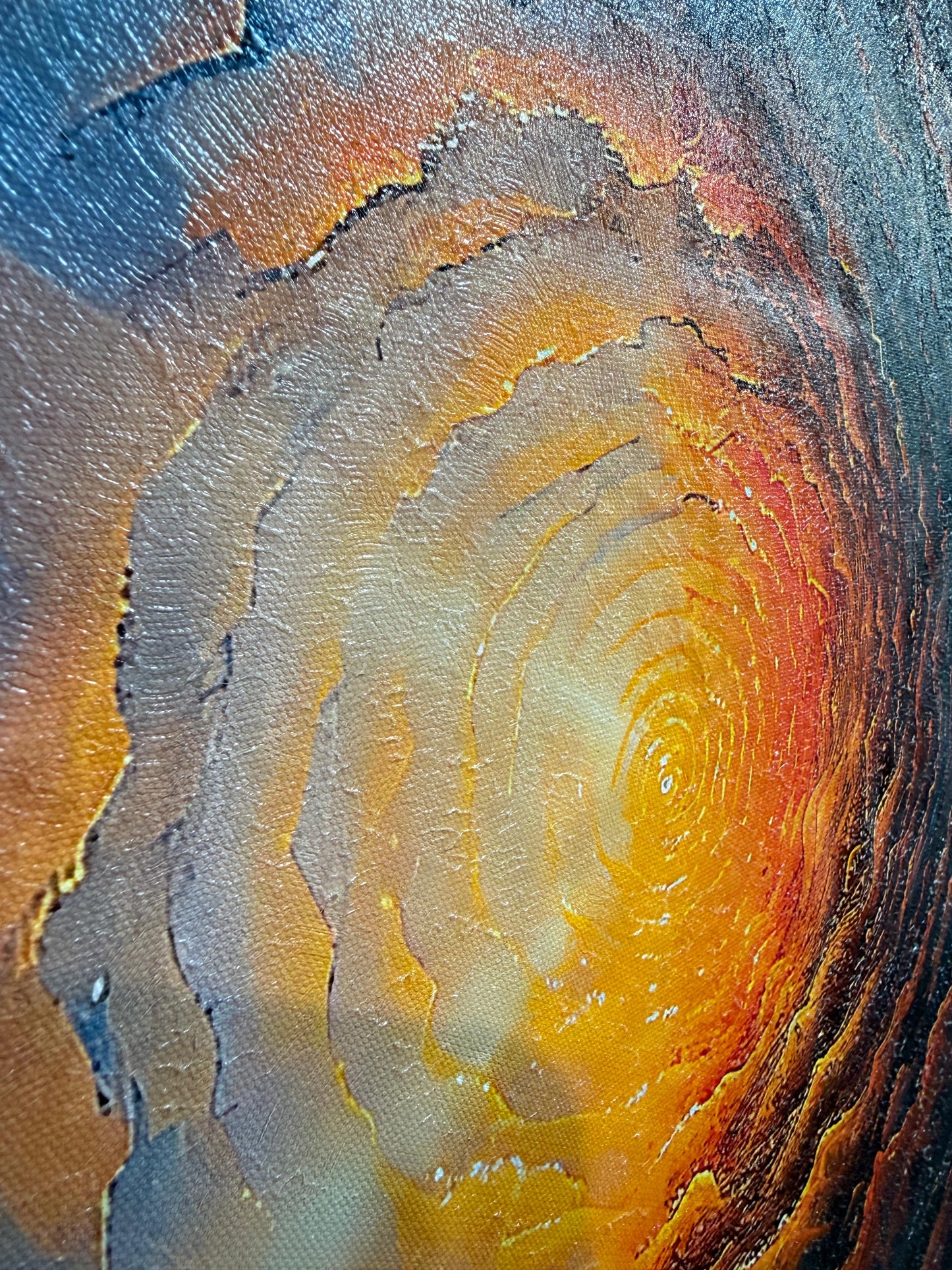 Magic Sunset Round Wall Art