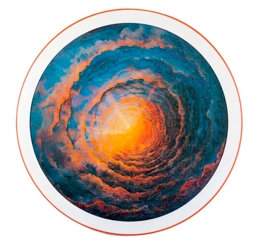 Magic Sunset Round Wall Art