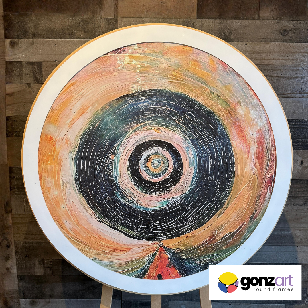 Wandering Path Round Wall Art