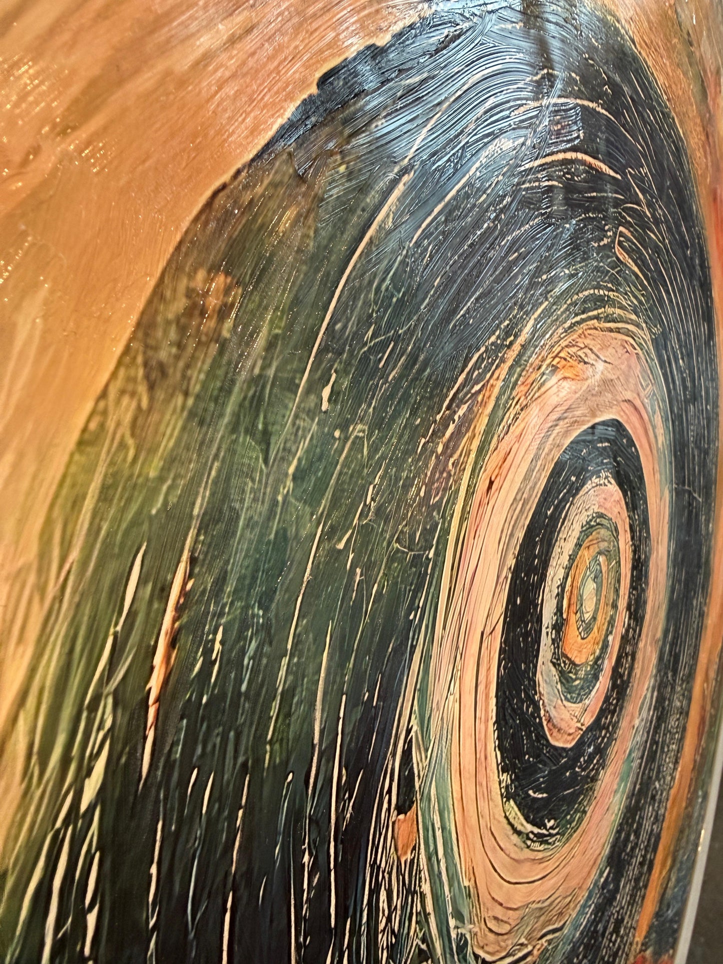 Wandering Path Round Wall Art