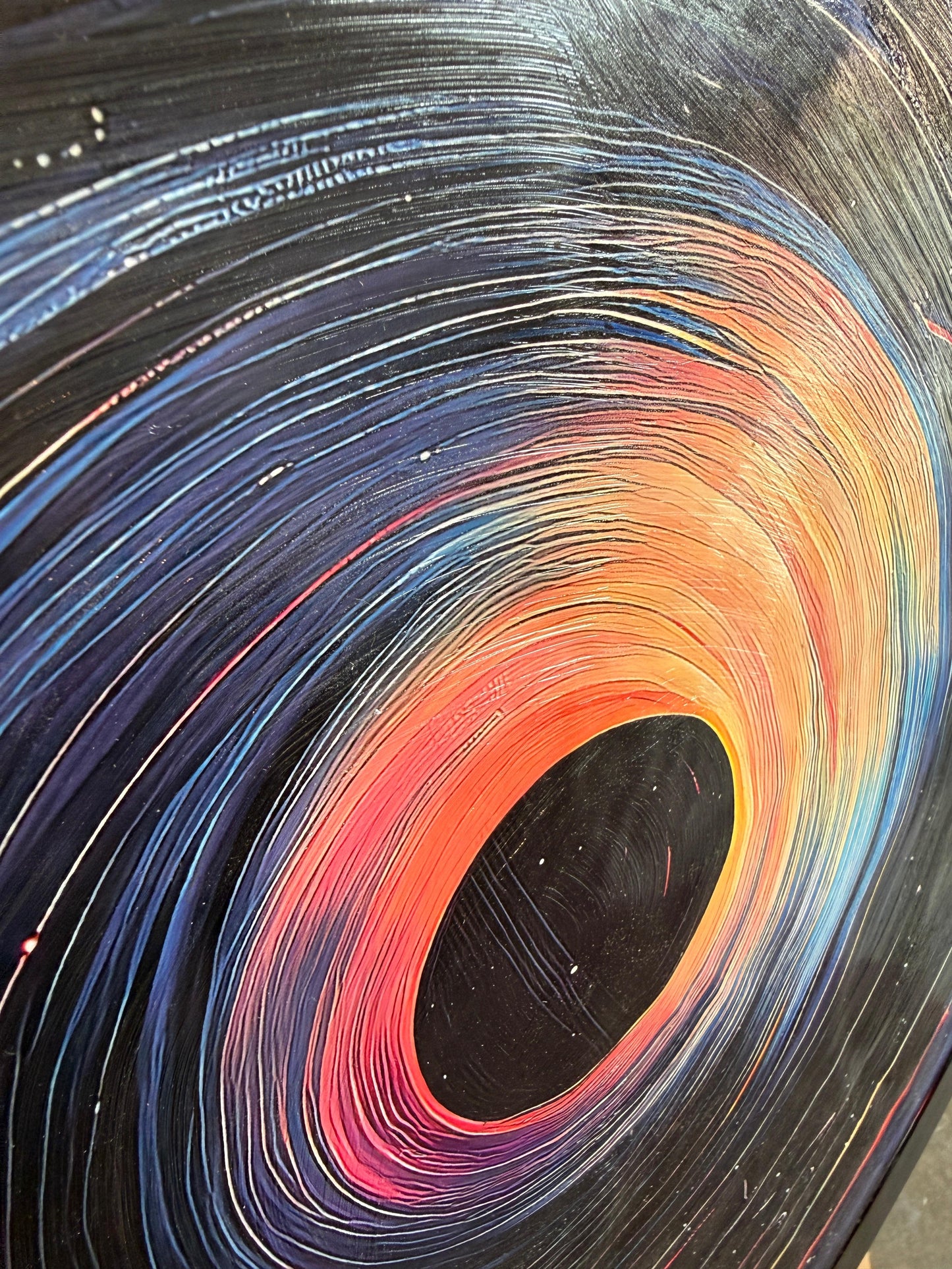 Cosmic Horizon Round Wall Art