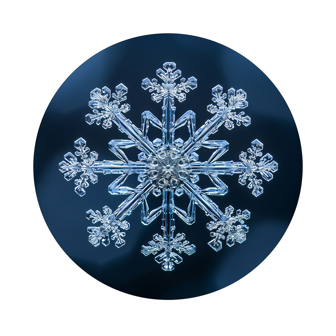 Fractal round wall art