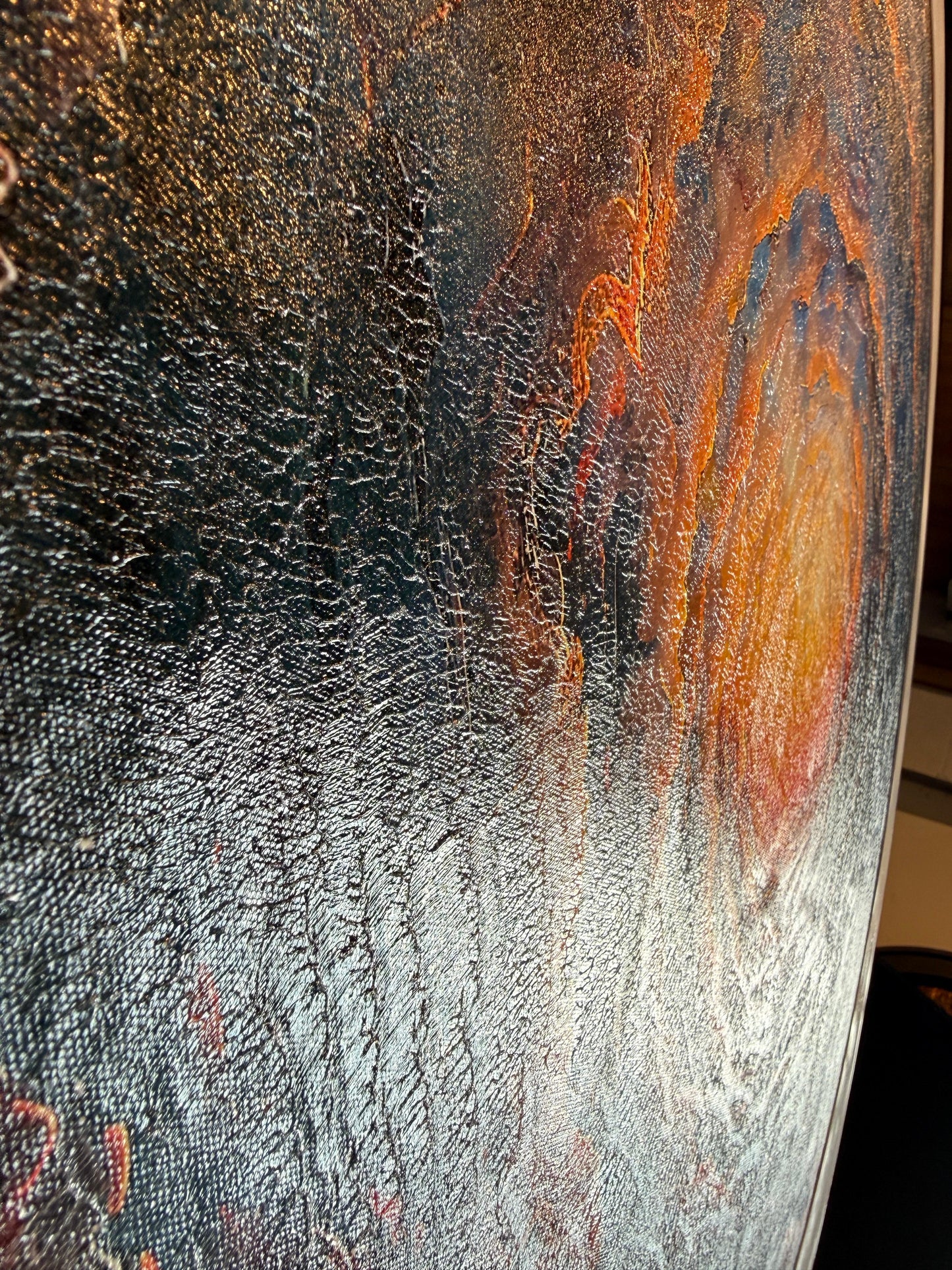 Magic Sunset Round Wall Art