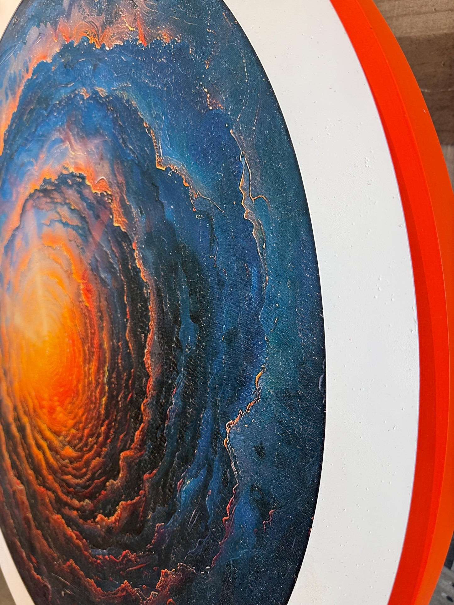 Magic Sunset Round Wall Art