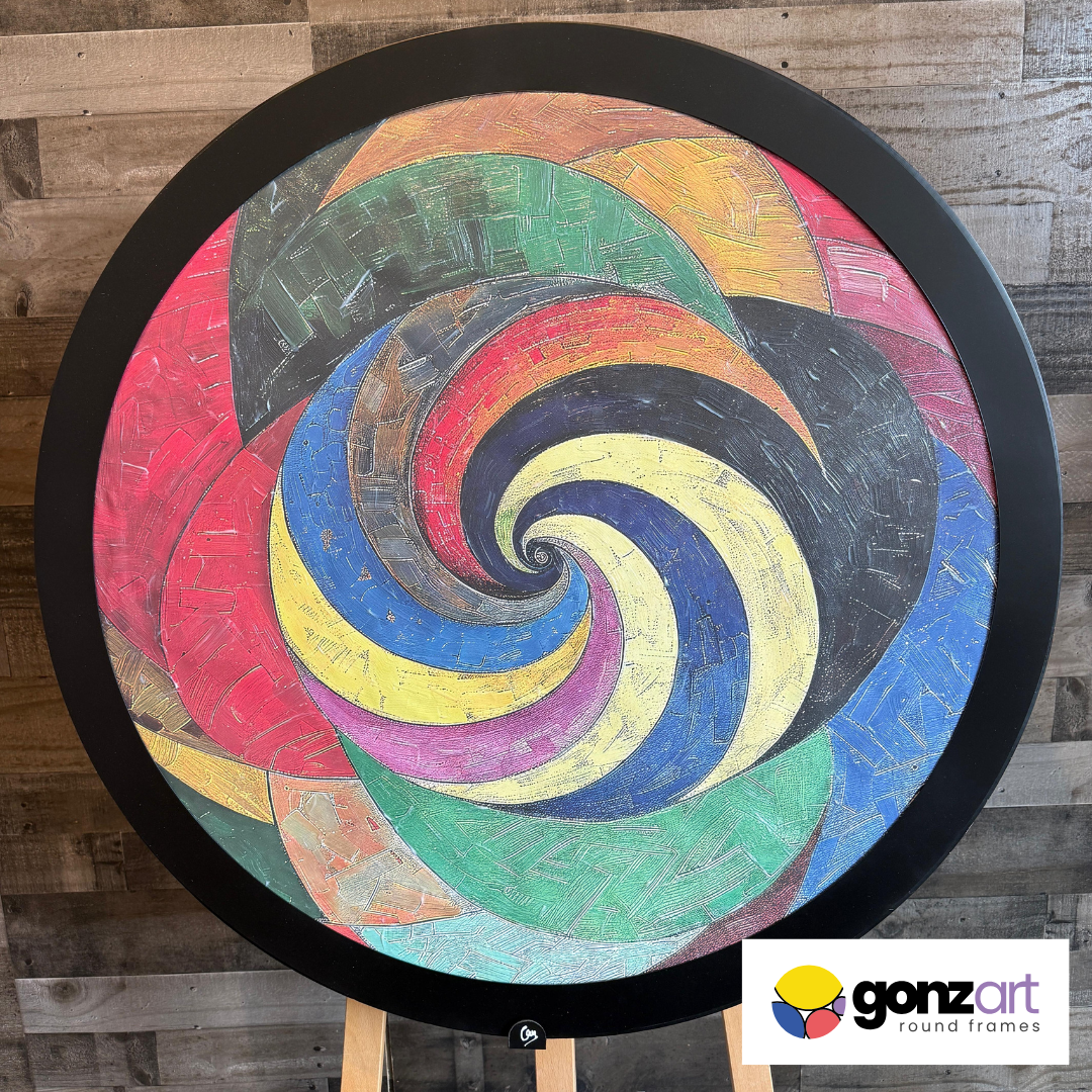 REM Cycle Round Wall Art