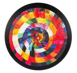 Spiral Vortex Round Wall Art