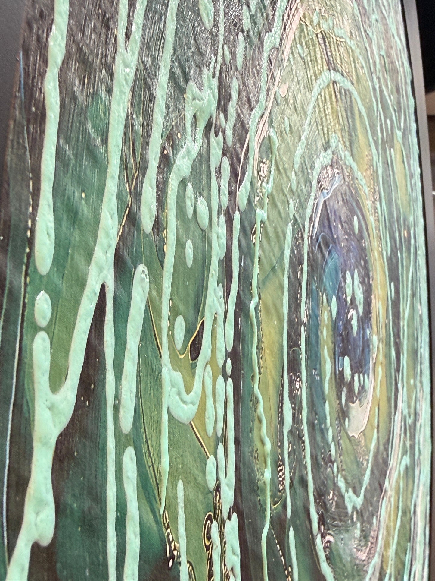 Lagoon Reflection Round Wall Art