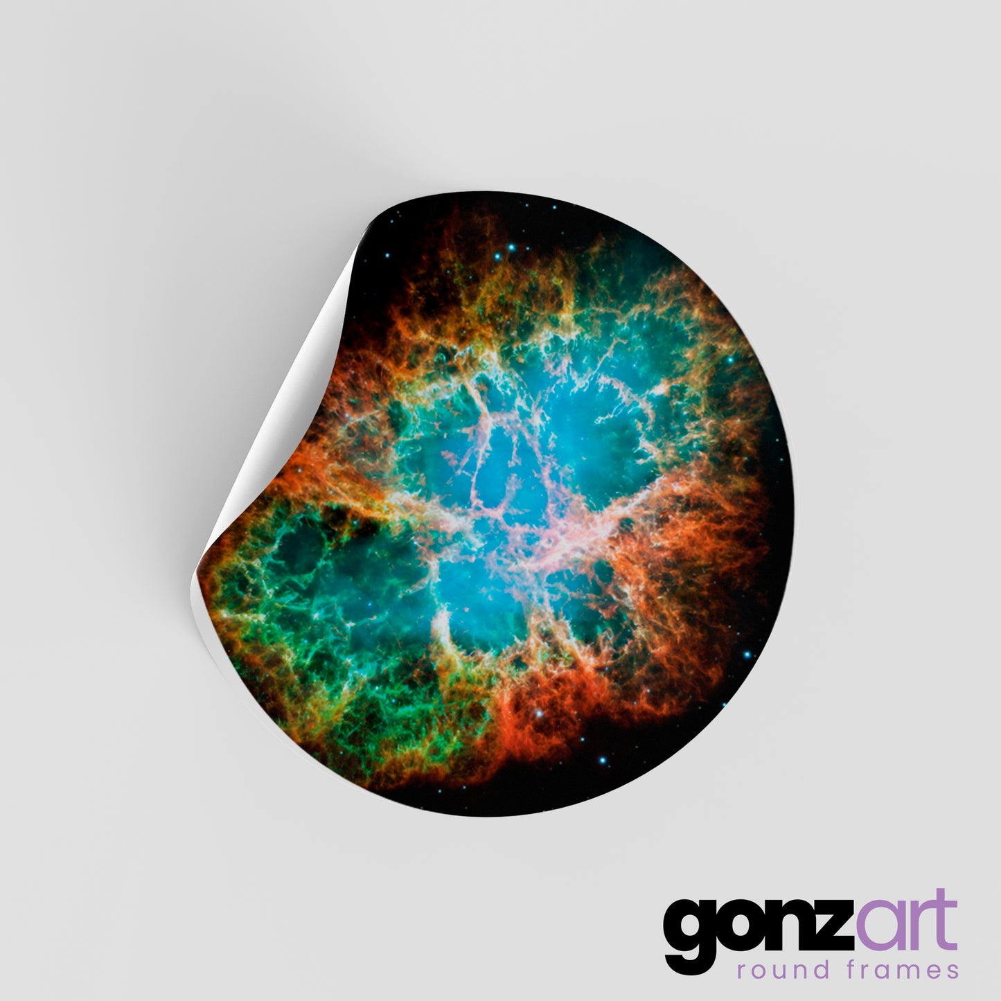 Crab Nebulae Only Print (Giclée)