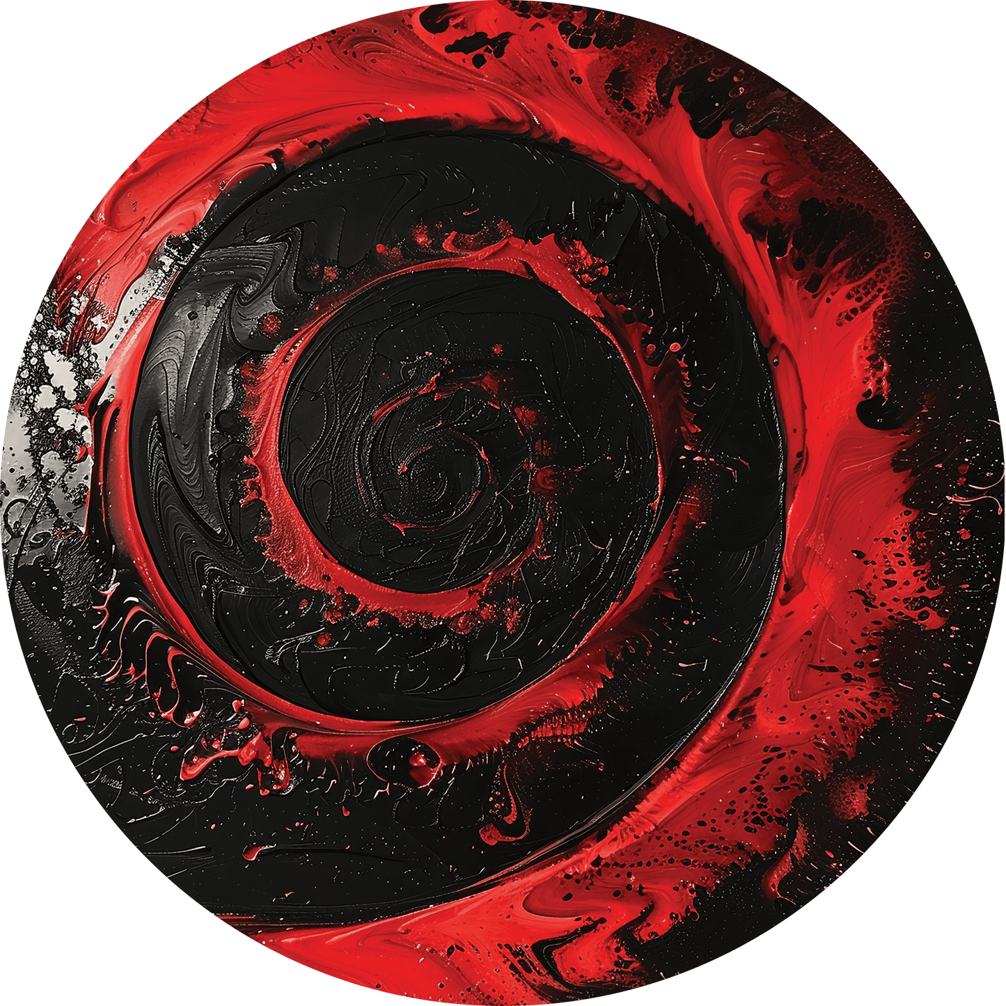 Crimson Spiral Only Print (Giclée)
