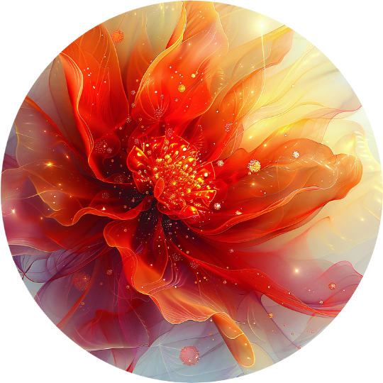 Fire Blossom Only Print (Giclée)