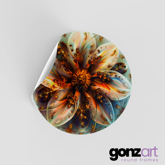 Golden Flower Only Print (Giclée)