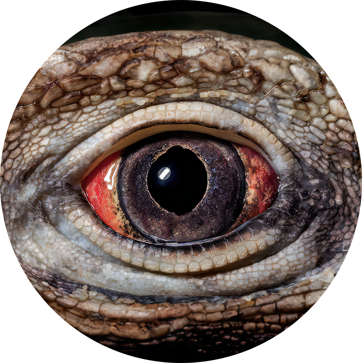 Cuban Iguana Only Print (Giclée)