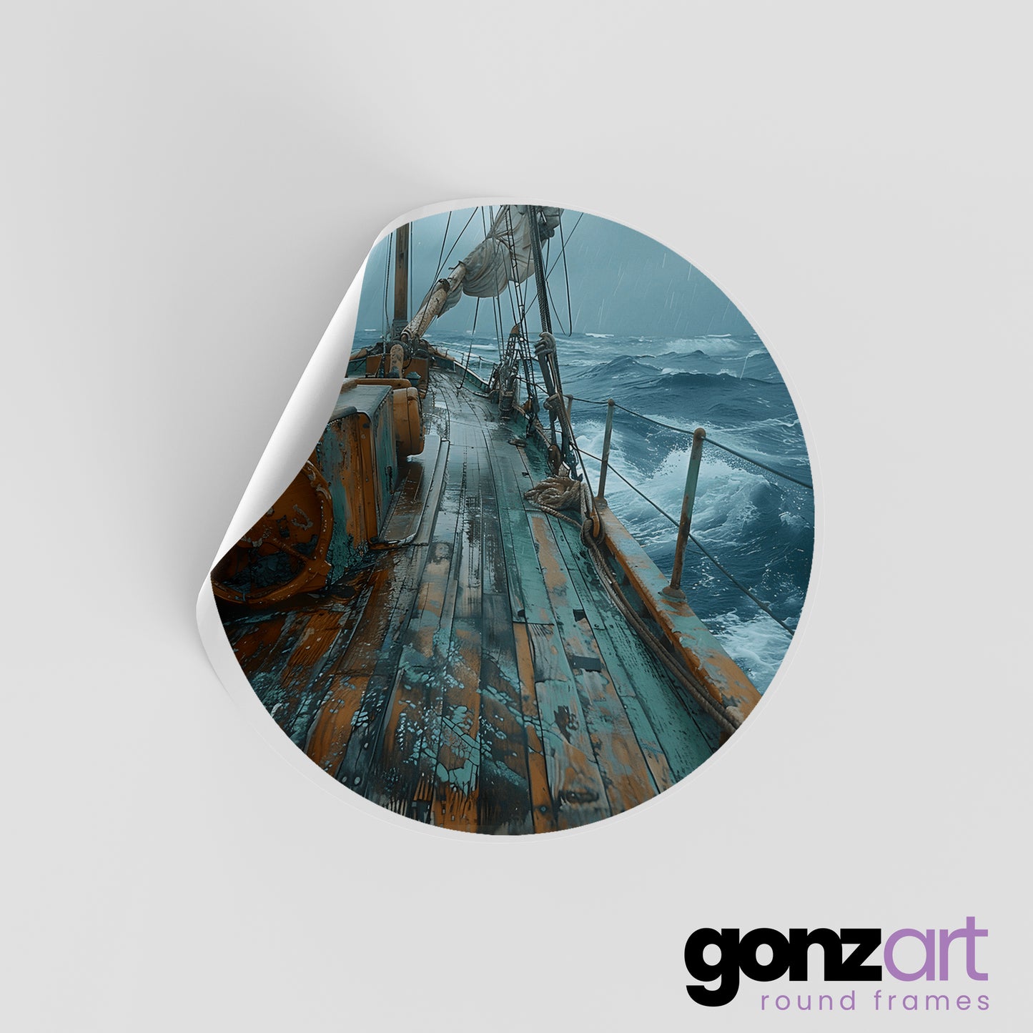 Stormy Voyage Only Print (Giclée)