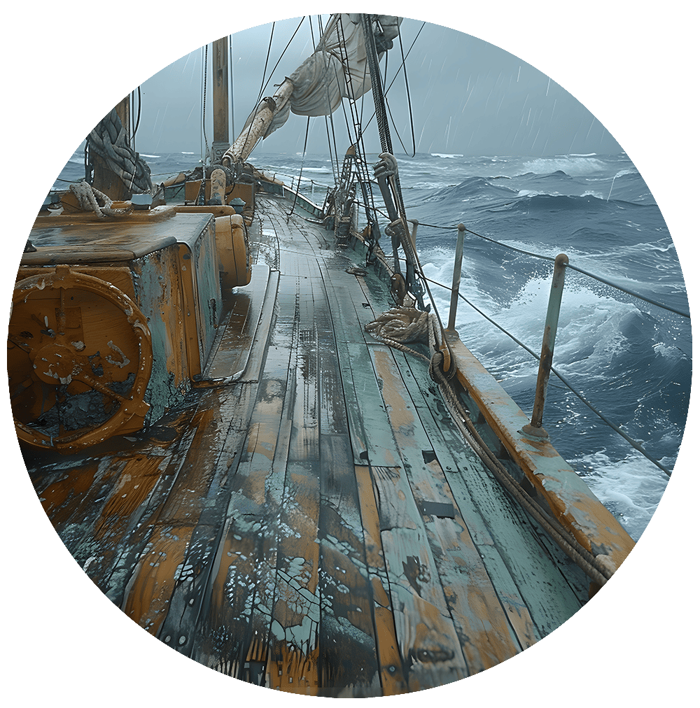 Stormy Voyage Only Print (Giclée)