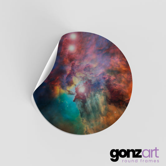 Lagoon nebulae Only Print (Giclée)