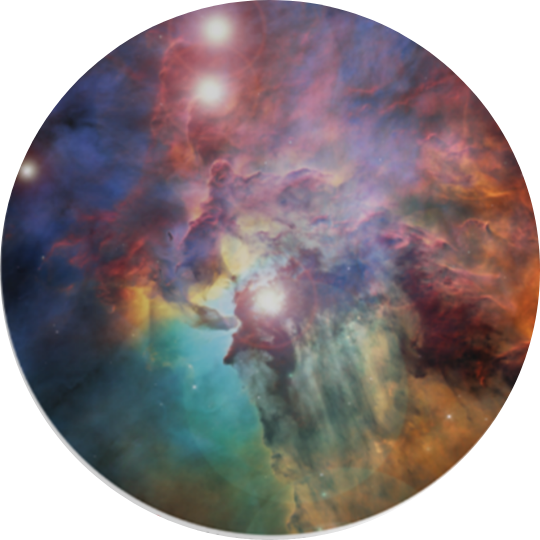Lagoon nebulae Only Print (Giclée)