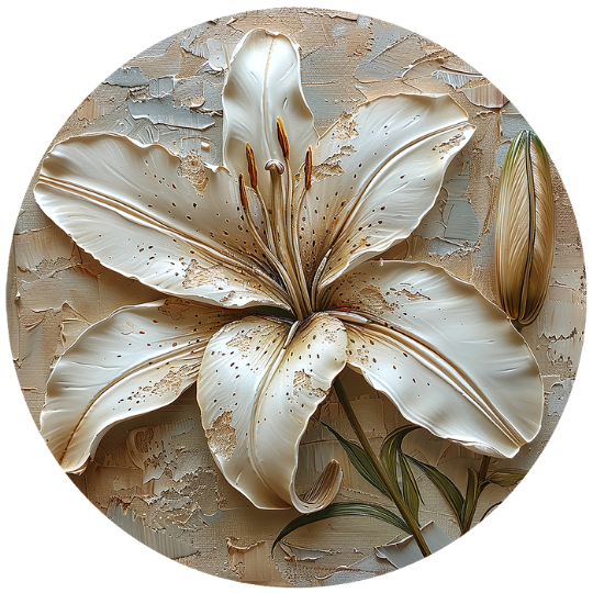 Lily Flower Only Print (Giclée)