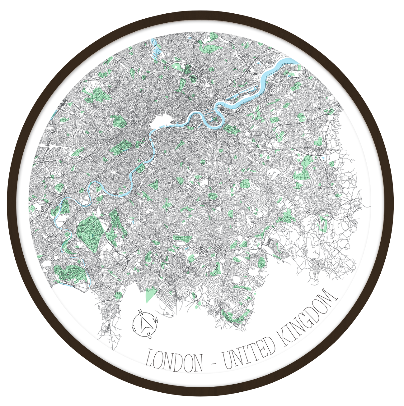 London round wall art