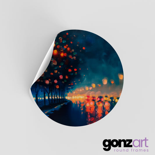 Luminous Pathway Only Print (Giclée)