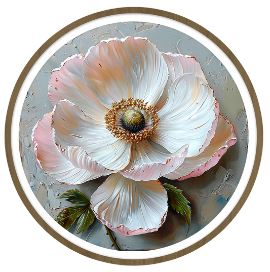 May flower  round wall art