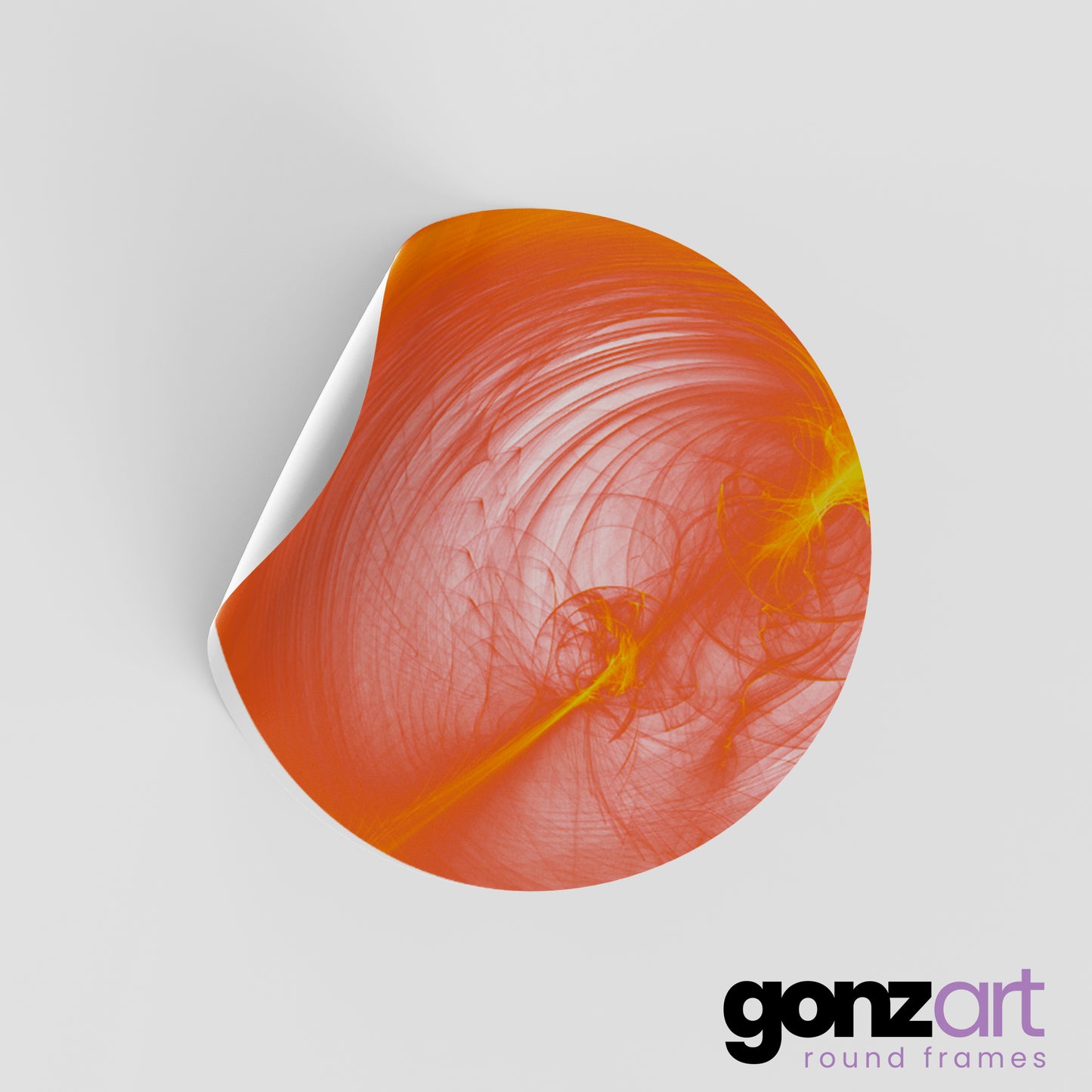 Orange Twist Only Print (Giclée)