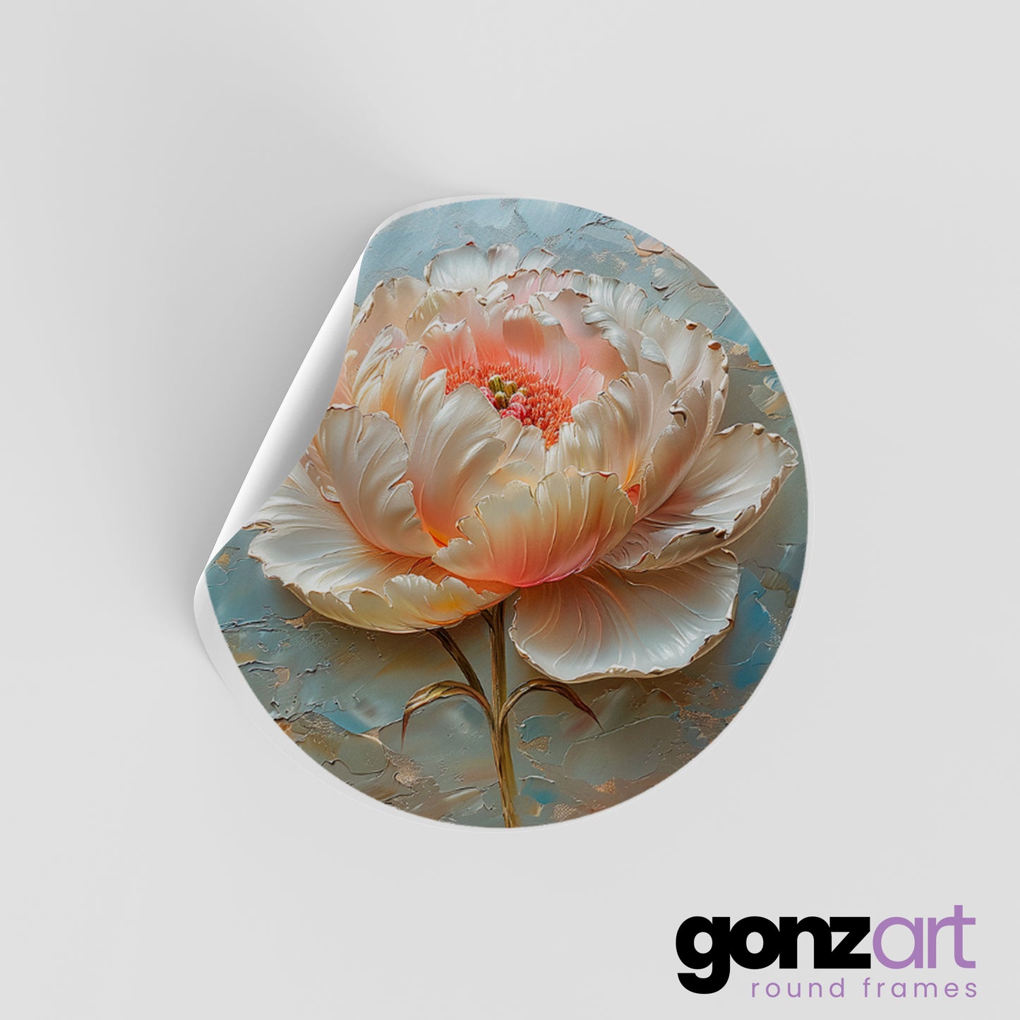 Peony Only Print (Giclée)