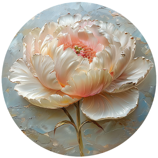 Peony Only Print (Giclée)