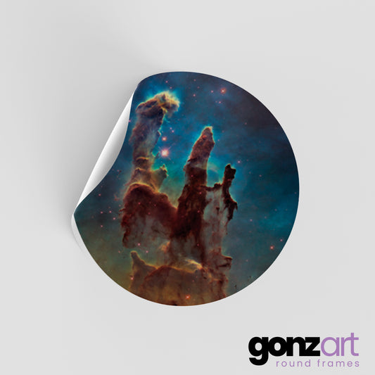 Pillars of creation Only Print (Giclée)
