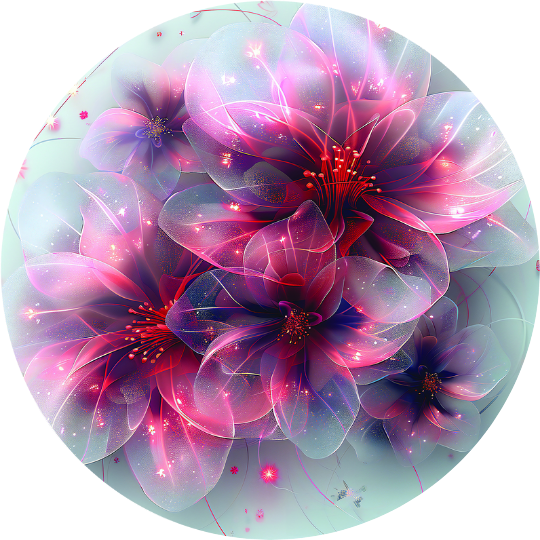 Red Flower Only Print (Giclée)
