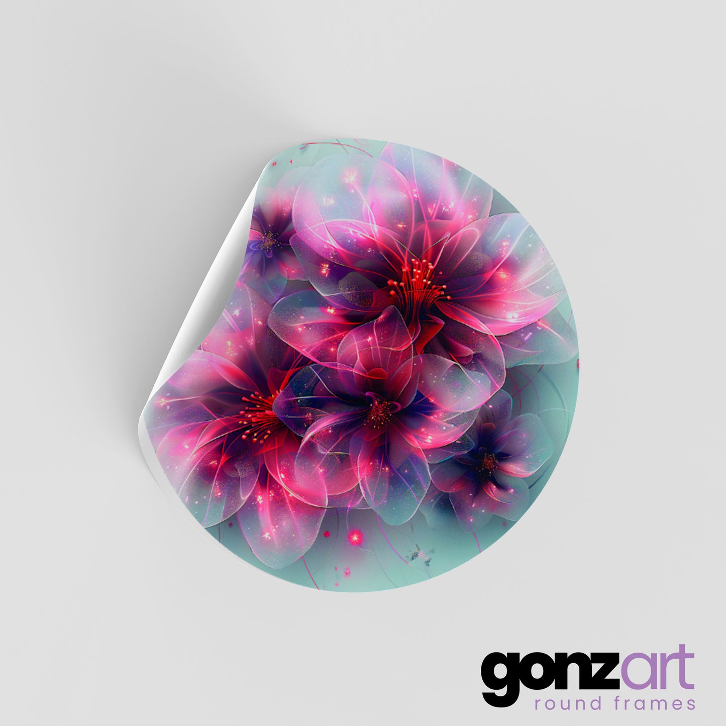Red Flower Only Print (Giclée)