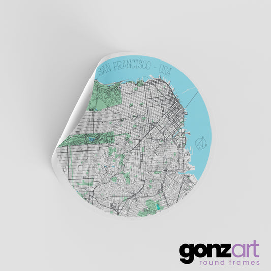 San Francisco Only Print (Giclée)