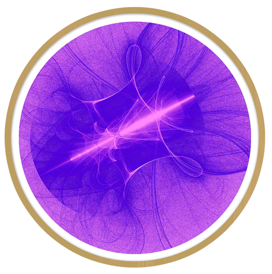 Silk nebula round wall art