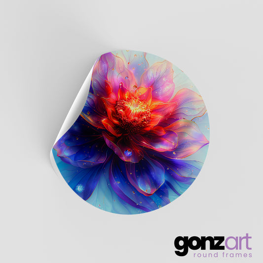 Spectral Petals Only Print (Giclée)