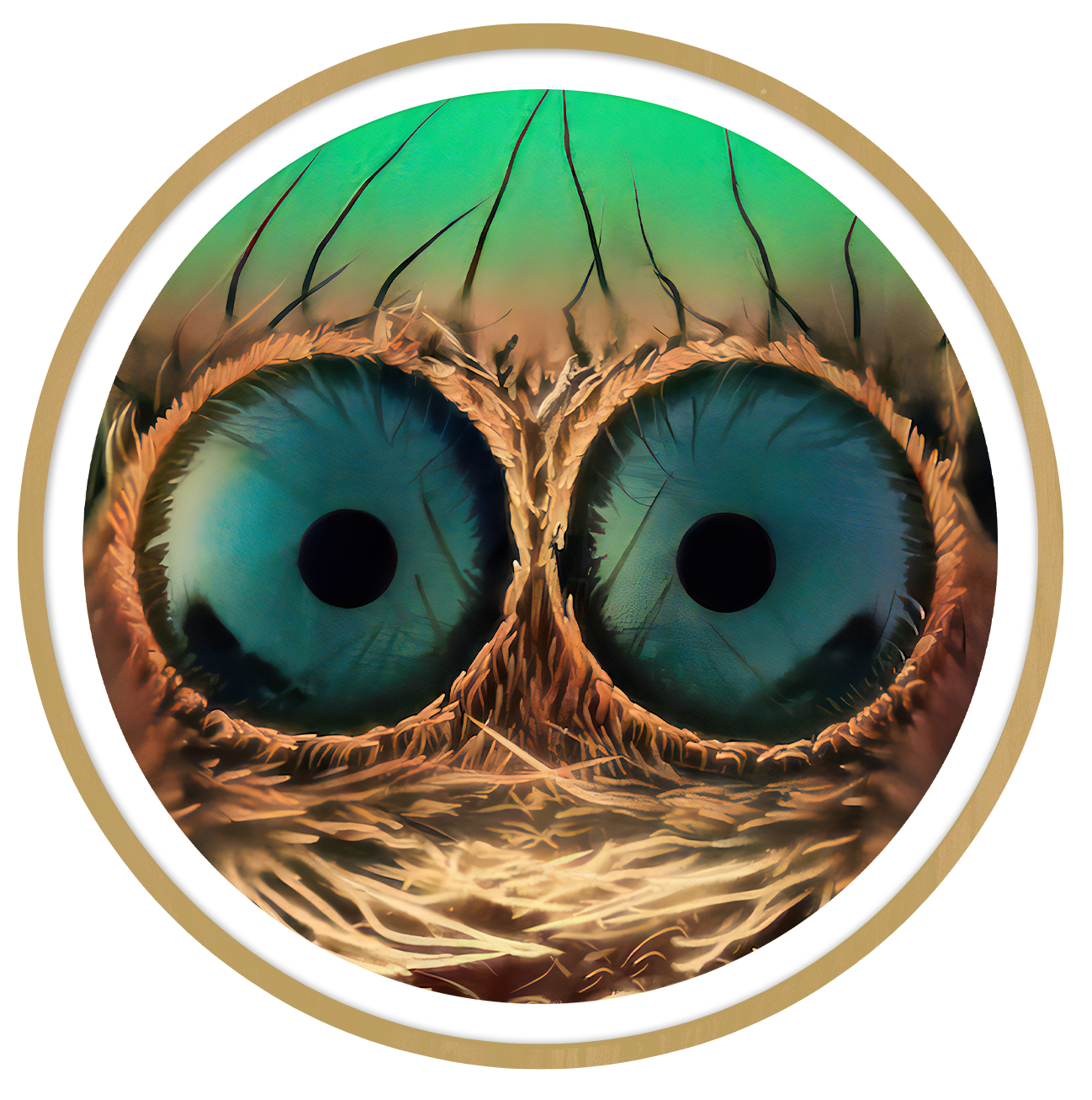 Spider Round wall art