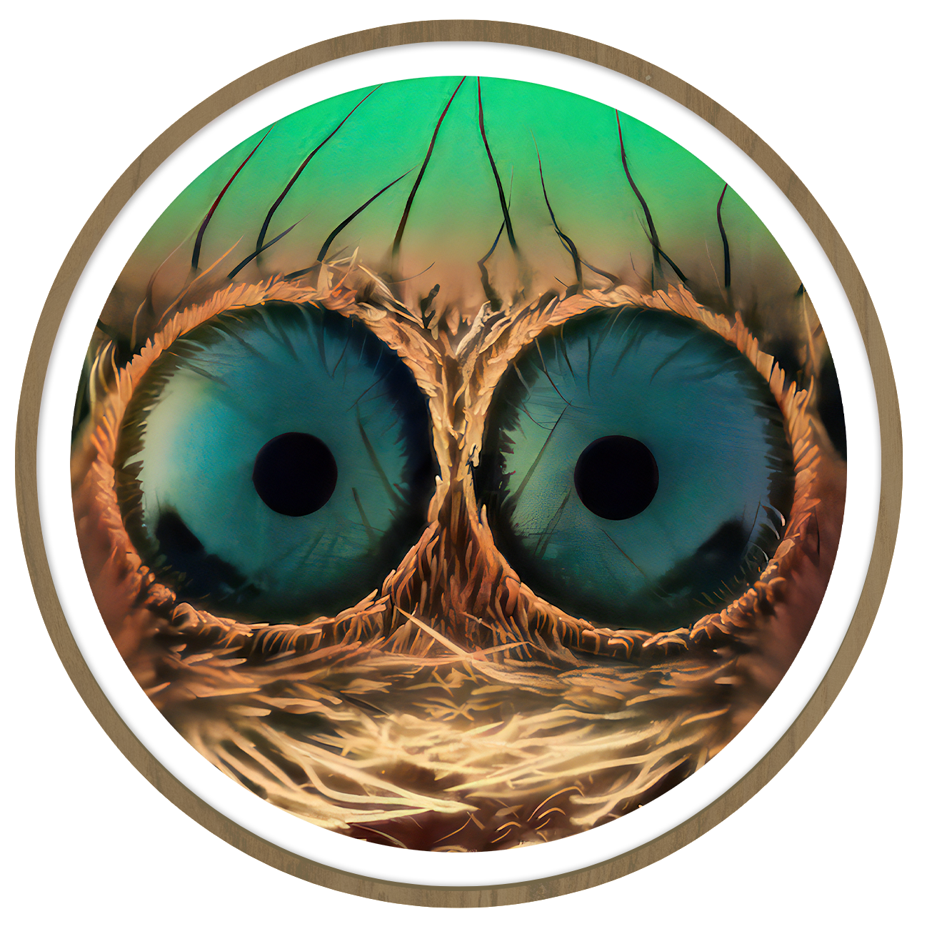 Spider Round wall art