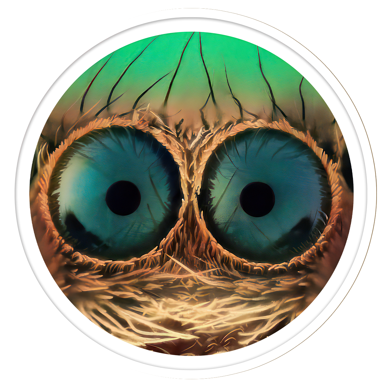 Spider Round wall art