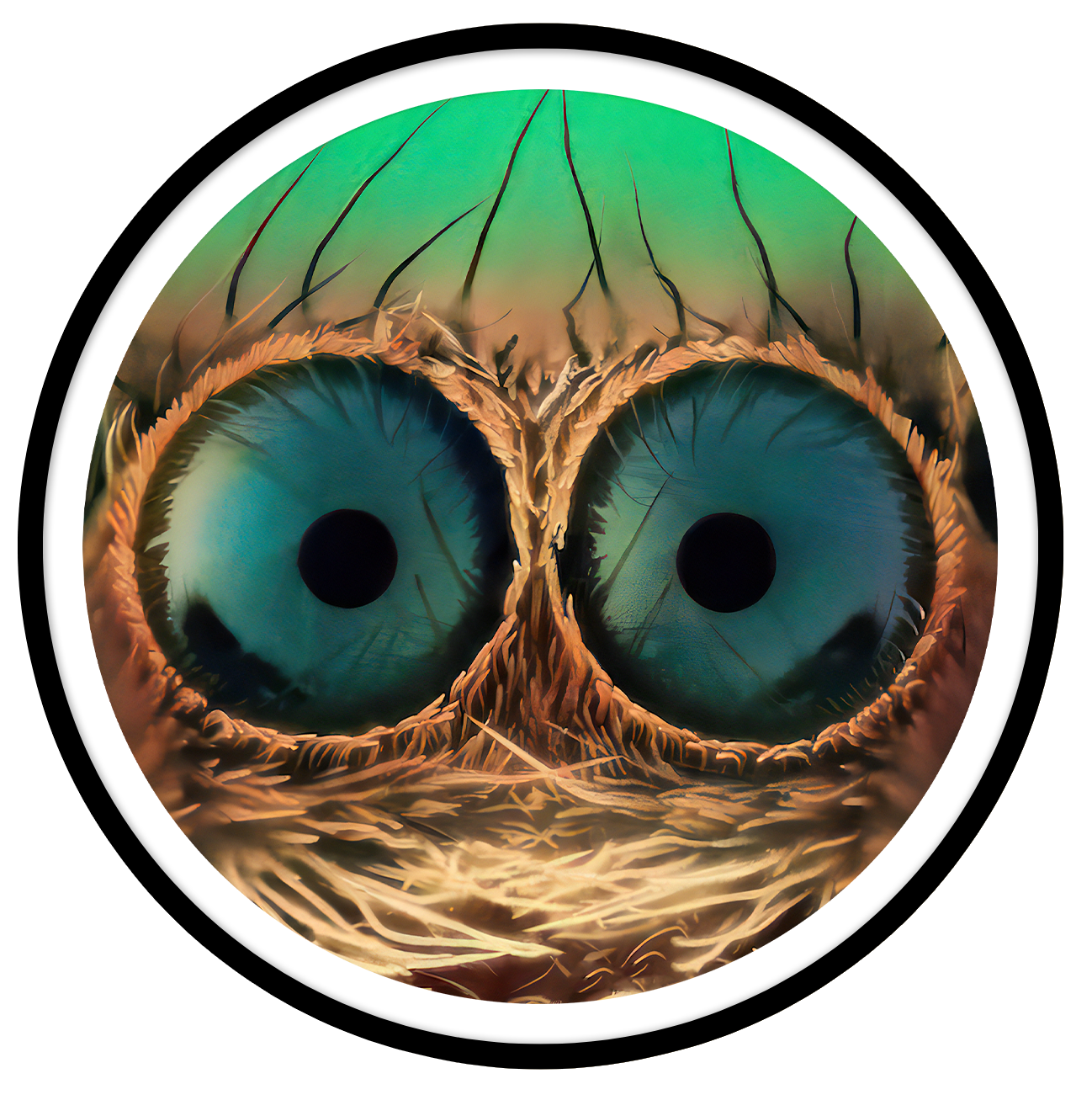 Spider Round wall art