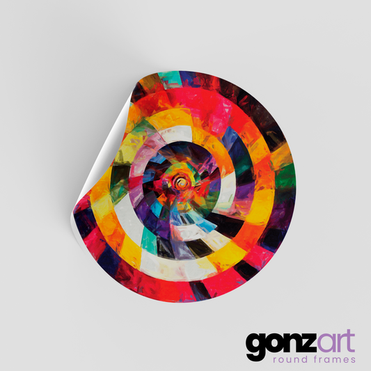 Spiral Spectrum Only Print (Giclée)