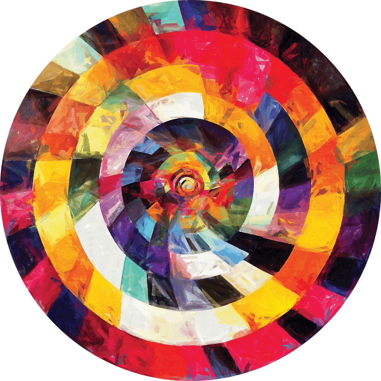 Spiral Spectrum Only Print (Giclée)