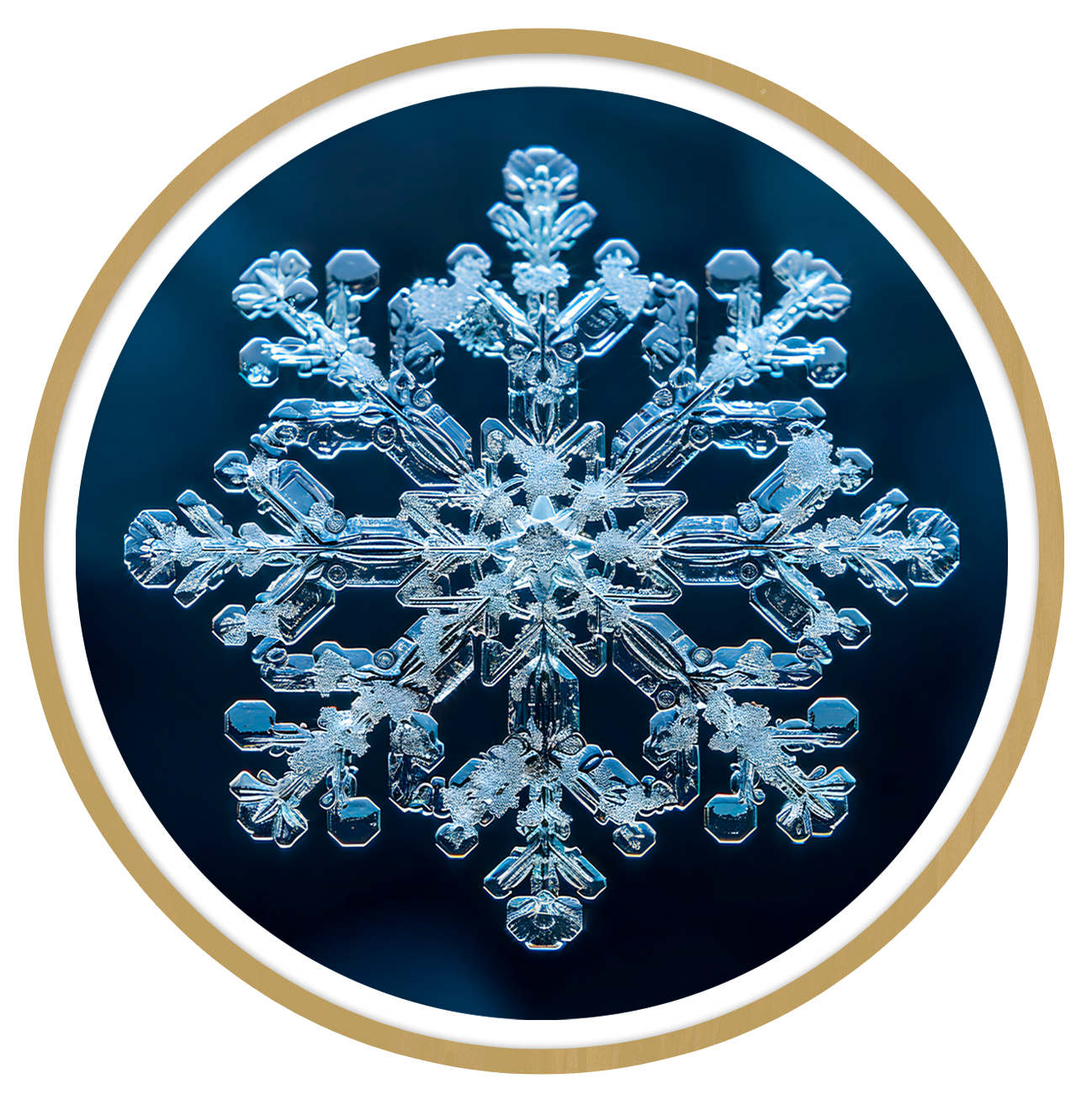 Star round wall art